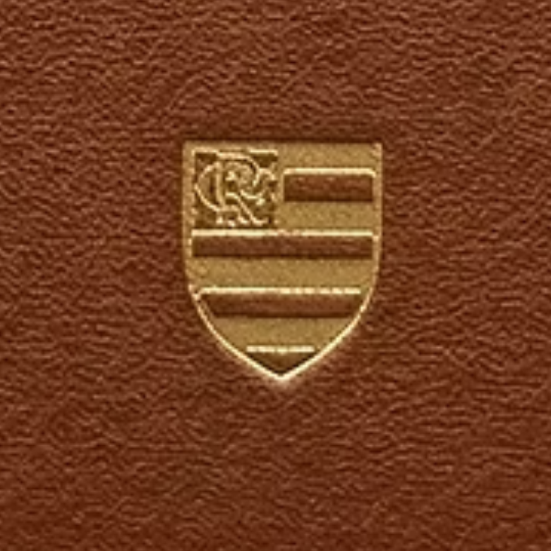 Símbolo Corinthians gravado em couro