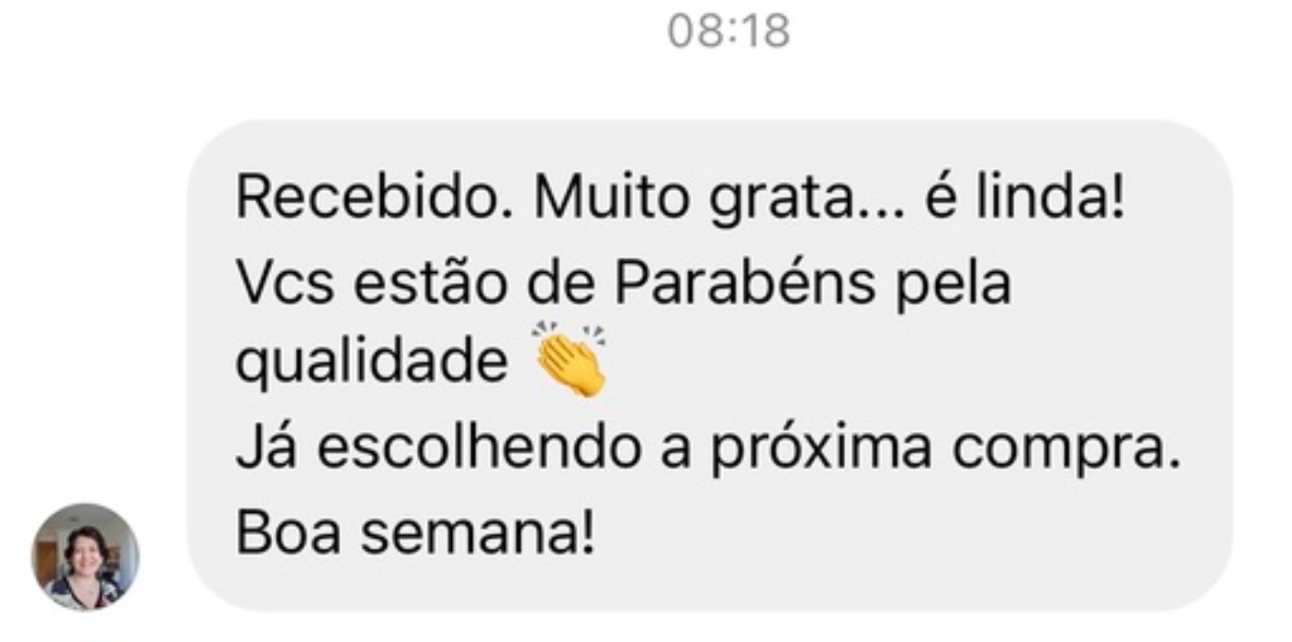 Depoimento de cliente ID Bags 1